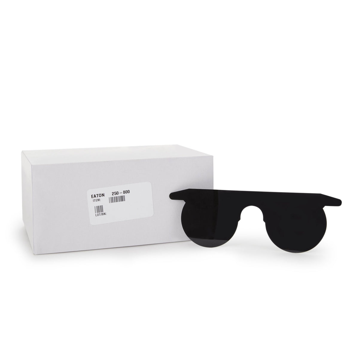 Eaton Medicals Post Mydriatic Glasses, Gray Tint -Box of 100