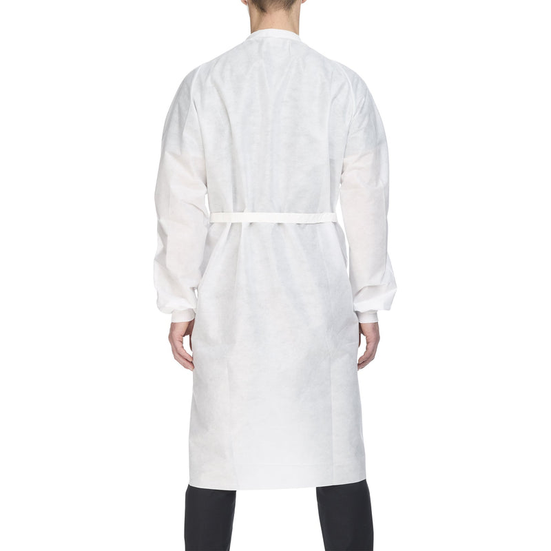 Halyard Health Basic Plus Lab Coat, X-Large, White -Case of 25