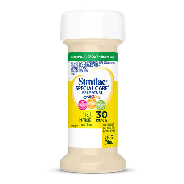 Similac Special Care 30 Ready to Use Infant Formula, 2oz. Bottles -Case of 48