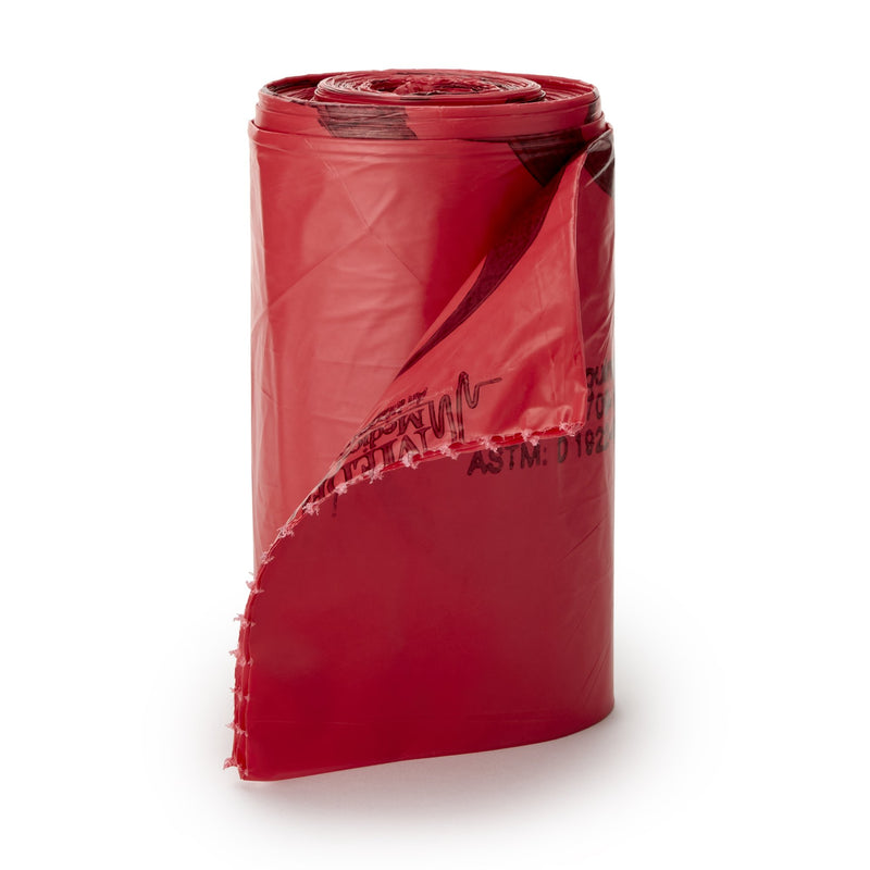 ULTRA-TUFF Infectious Waste Bag, 10-15 gal -Case of 250