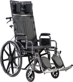 drive Sentra Reclining Wheelchair, 22-Inch Seat Width -Each