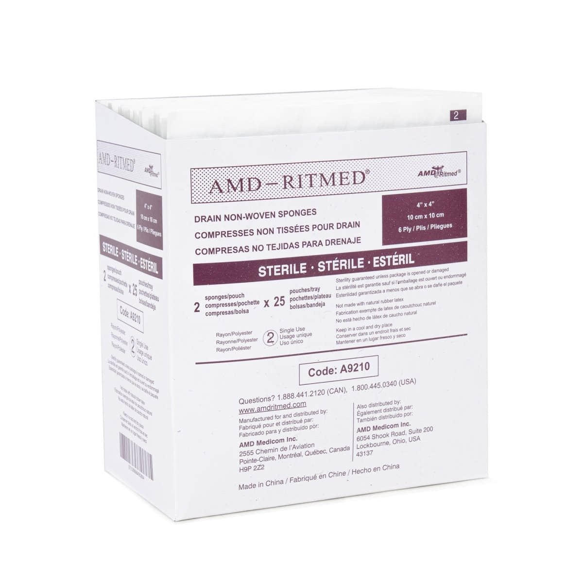 Amd Ritmed I.V. Sponge - 871393_PK - 1