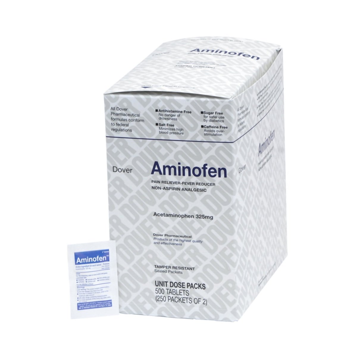 Aminofen Acetaminophen Pain Relief - 853624_BX - 1
