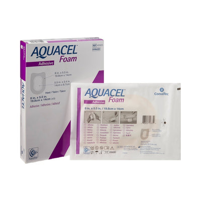 Aquacel Silicone Adhesive with Border Silicone Foam Dressing - 802597_EA - 6
