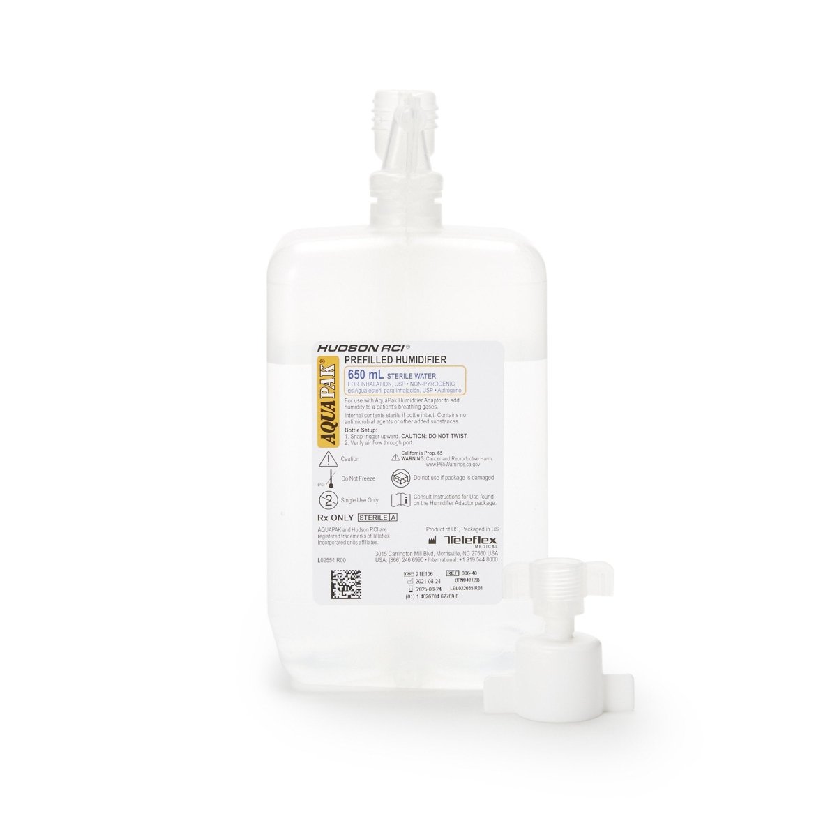 Aquapak Prefilled Bubble Humidifier Kit - 60228_CS - 1