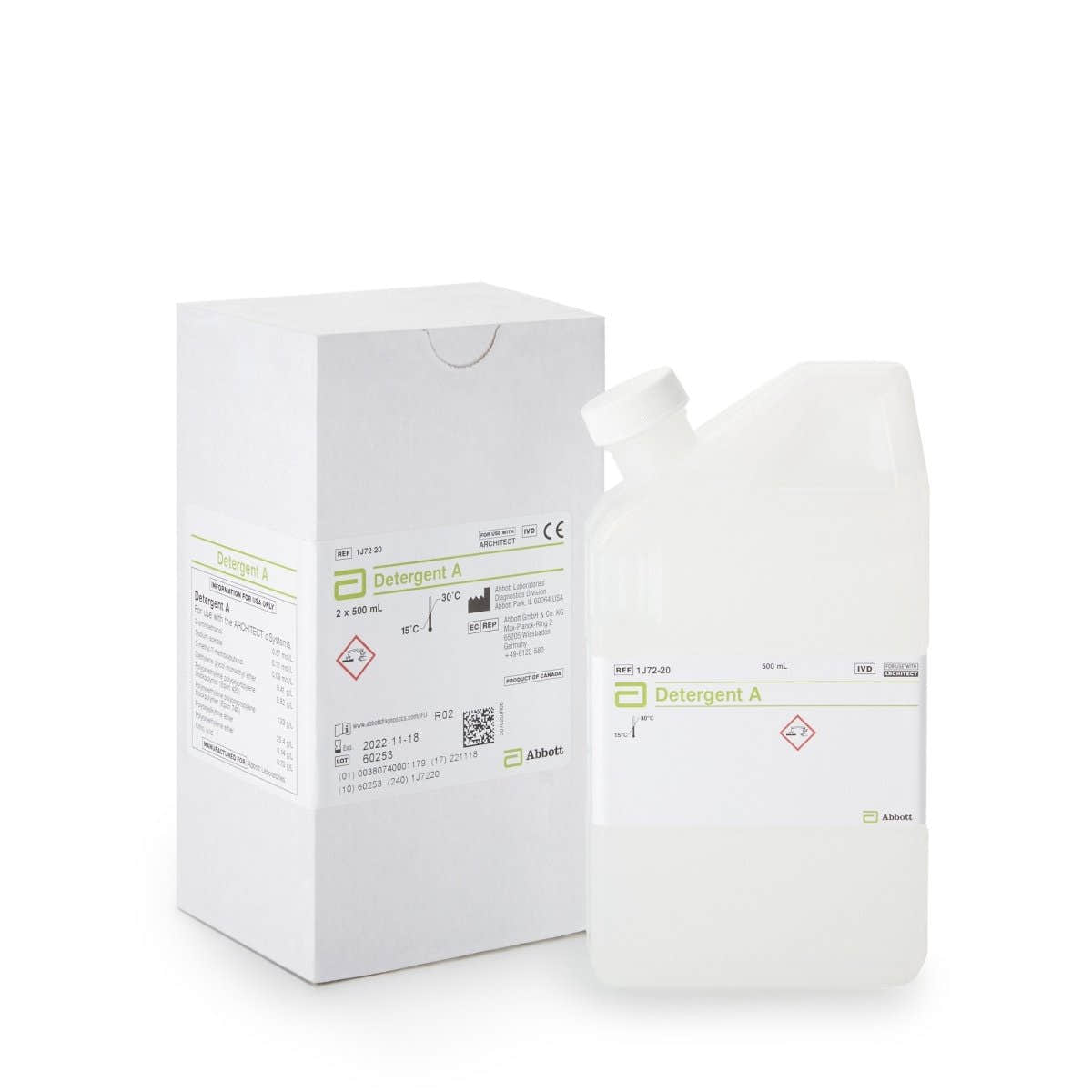 Architect Detergent A Reagent For Use With Architect C16000 Analyzer - 867684_EA - 1