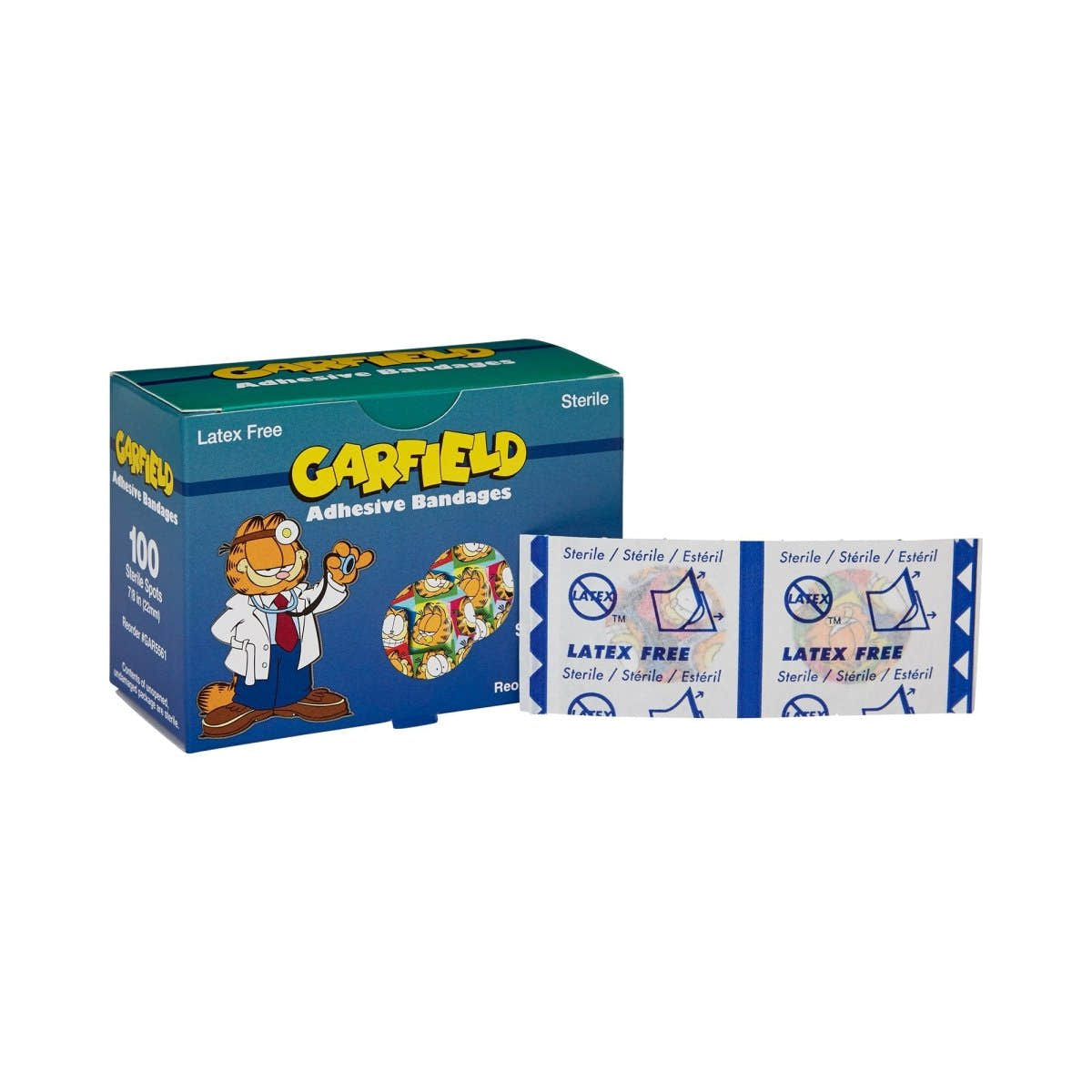 Aso Round Kid Design Adhesive Spot Bandage - 686700_BX - 1
