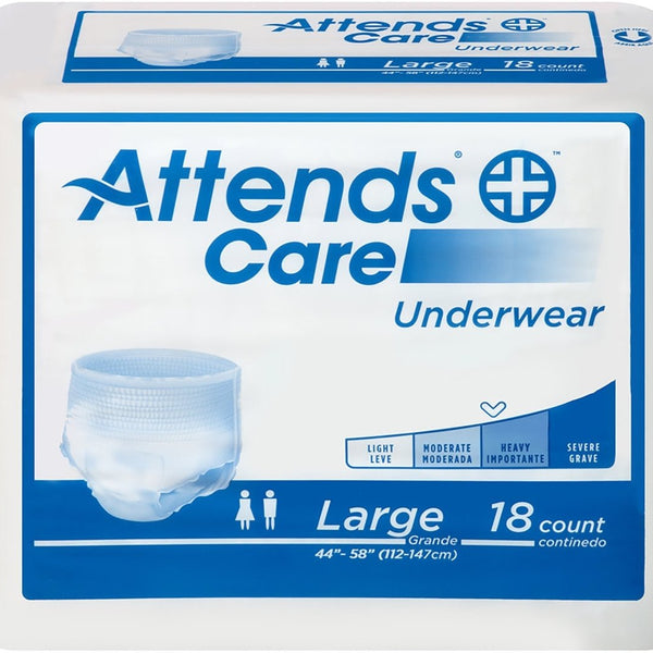 Adult Absorbent Underwear Attends Pull On Disposable Moderate Absorbency by  Attends Healthcare Products