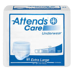 Attends Care Adult Moderate Absorbent Underwear, White -Unisex - 1028713_BG - 3