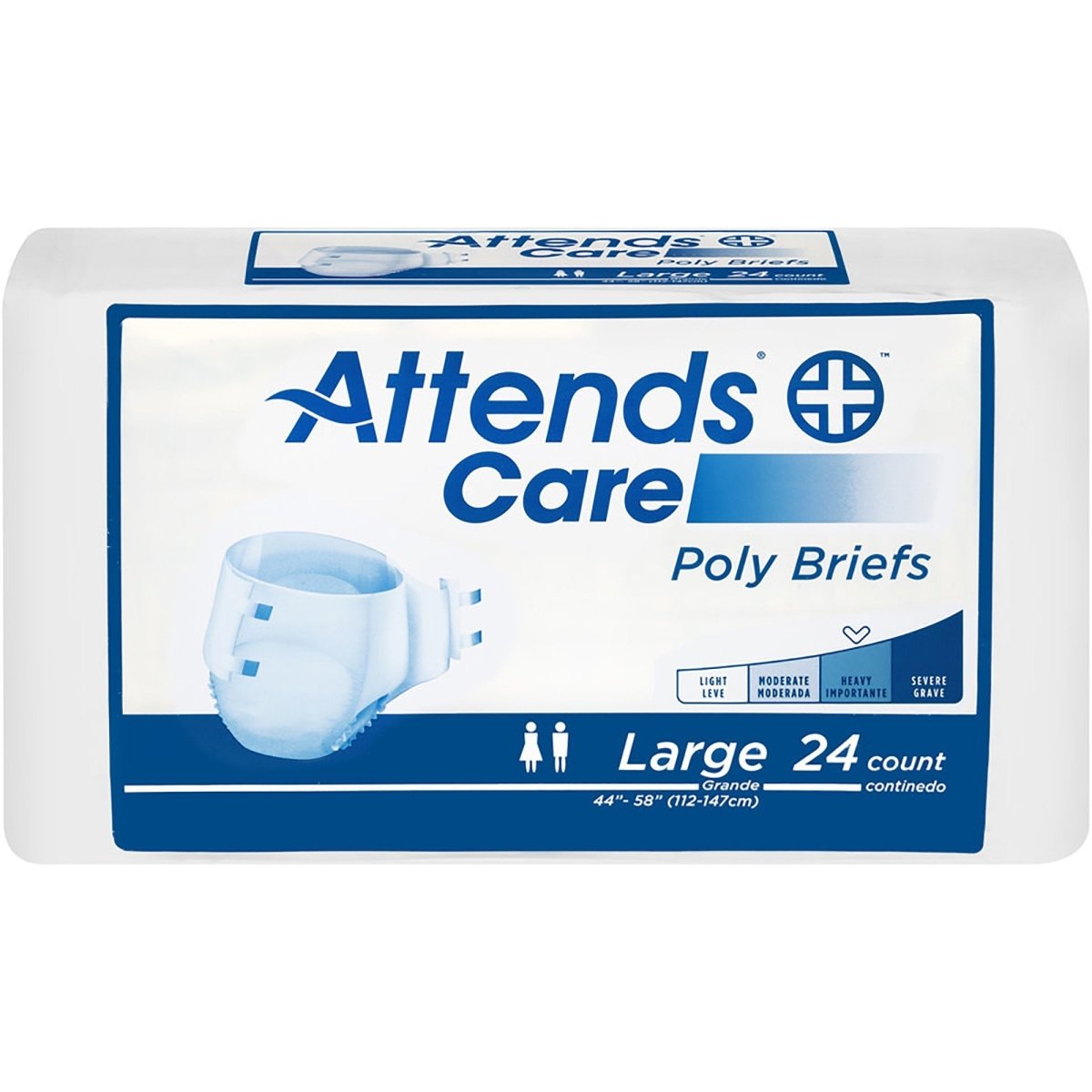 Attends Care Heavy Incontinence Brief -Unisex - 842979_BG - 2