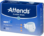 Attends Classic Adult Heavy-Absorbent Incontinence Brief, White -Unisex - 826534_BG - 4