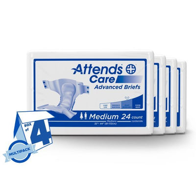 Attends Dermadry Plus Incontinence Briefs - 957931_BG - 5