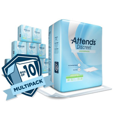 Attends Discreet Underpad, 23 x 36 Inch - 706468_PK - 4