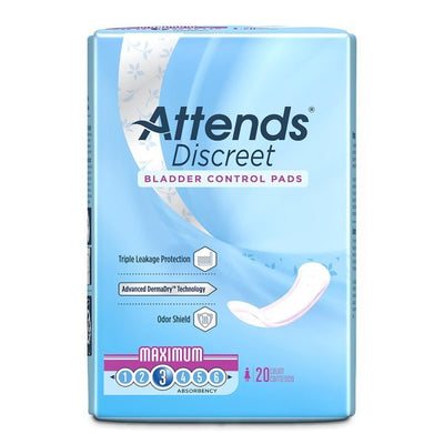 Attends Discreet Women's Maximum Bladder Control Pad - 1039117_BG - 3