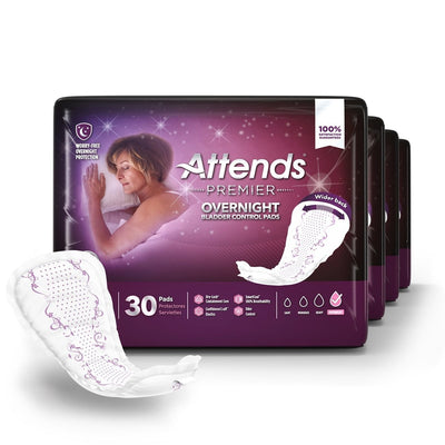 Attends Premier Overnight Bladder Control Pads - 1204257_BG - 4