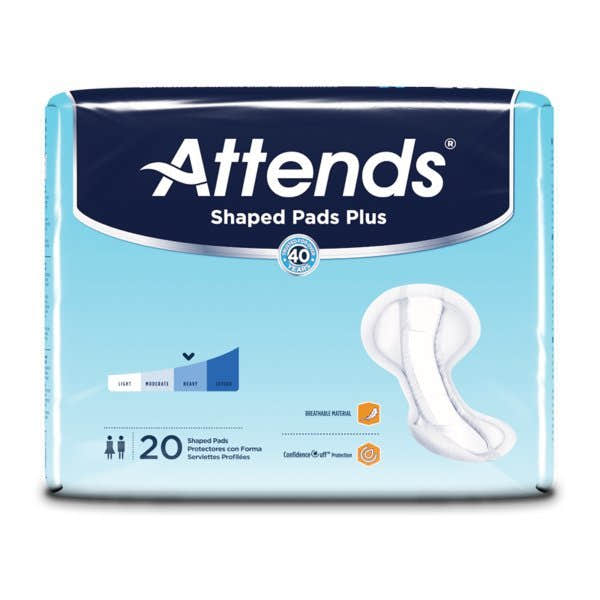 Attends Shaped Pads Plus - 1186542_CS - 2