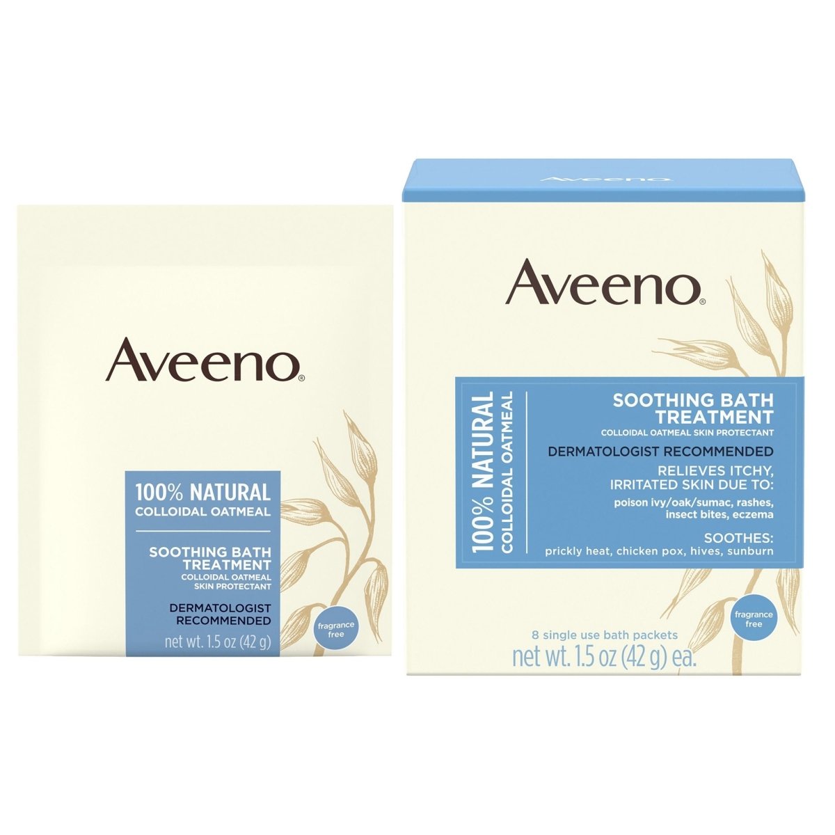 Aveeno Soothing Oatmeal Bath Treatment - 866006_BX - 1