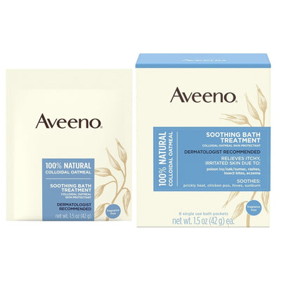 Aveeno Soothing Oatmeal Bath Treatment - 866006_BX - 1