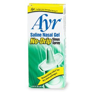 Ayr Saline Nasal Gel No Drip Sinus Spray Nasal Moisturizer - 640774_EA - 1
