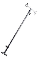 drive Telescoping IV Pole for Use With Wheelchair, 41.5 in. L x 3 in. W x 11 in. H, Steel -Each