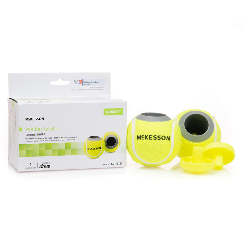 McKesson Tennis Ball Glide Pads -1 Pair