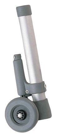 drive Wheels with Brakes for Use With Wheeled Walkers, 14 in. L x 3 in. W x 1 in. H -1 Pair