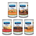 Thick-It Purées, Variety of Meat Entrées, 14-15 oz. Cans -Case of 12