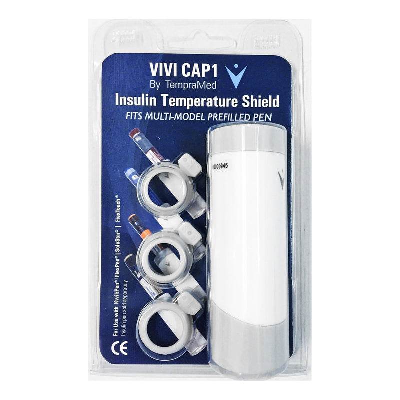 VIVI CAP1 Insulin Pen Temperature Shield for Prefilled Pens -Pack of 9