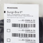 McKesson Surgi-Bra II, 32 Inch, Black -Each