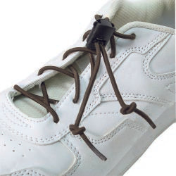 Fabrication Enterprises Elastic Shoelaces with Cord-Lock -Each