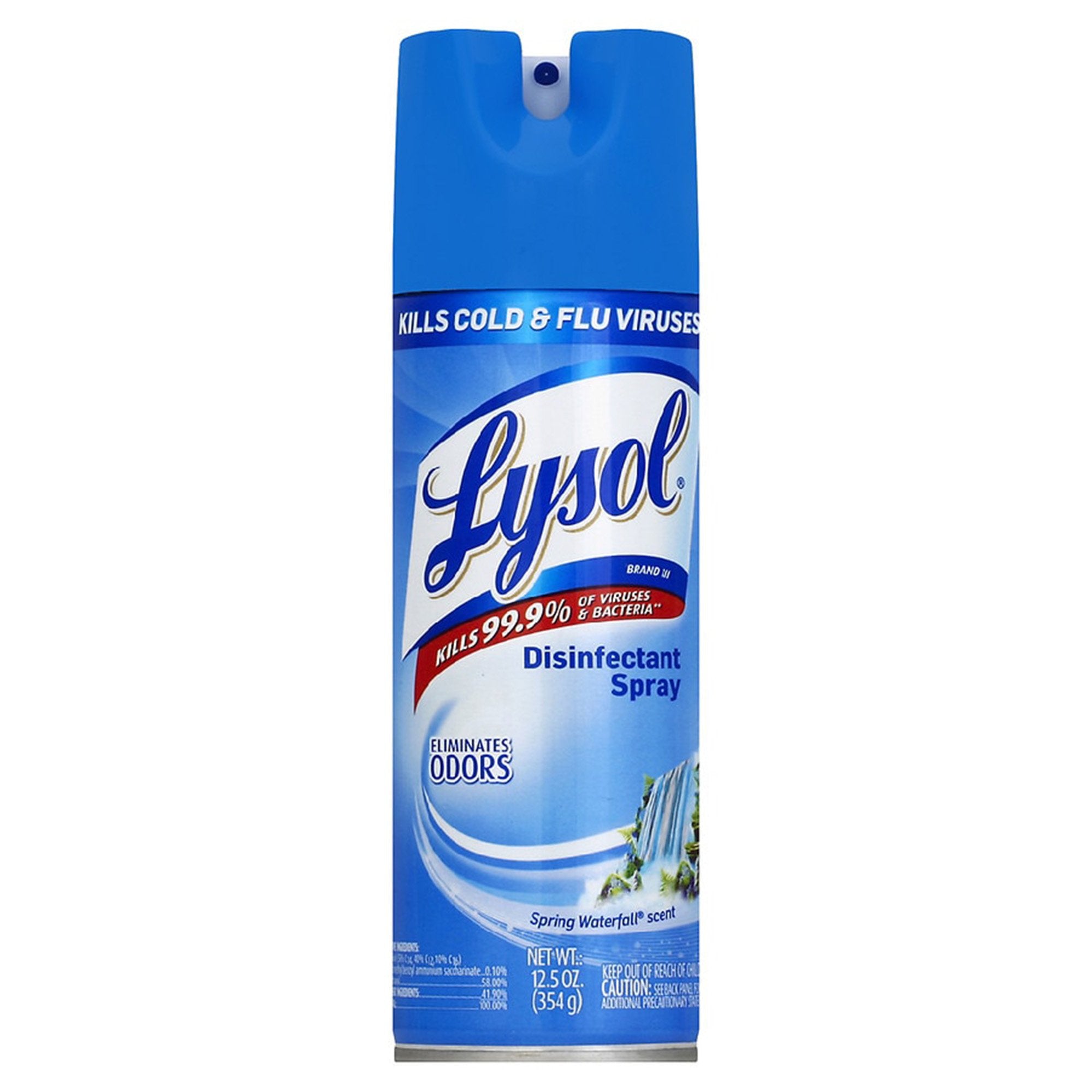 Lysol Disinfectant Spray Waterfall Scent, 12.5 oz. -Case of 12