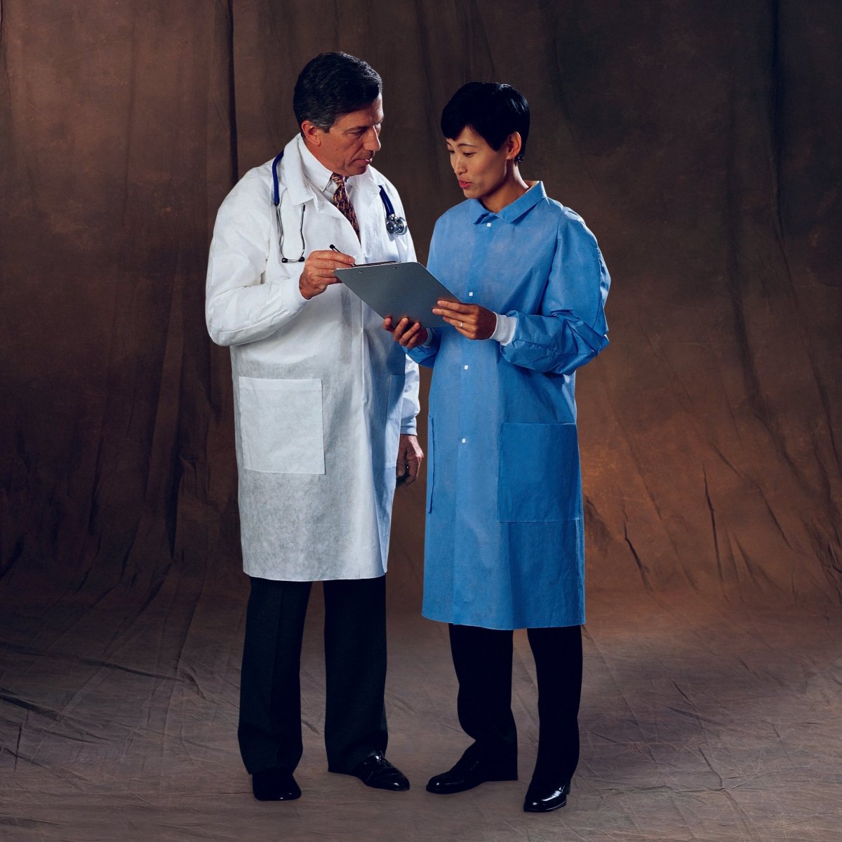 Basic Plus Lab Coat - 276139_CS - 1