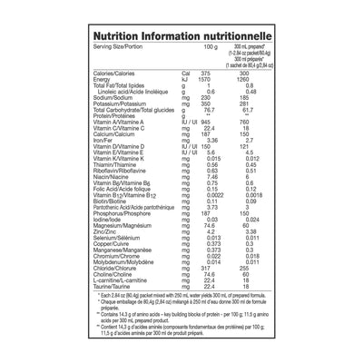 Vivonex T.E.N Elemental Powder, 2.84 oz. Packet -Box of 10