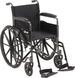 drive Silver Sport 1 Wheelchair, 18-Inch Seat Width -Each