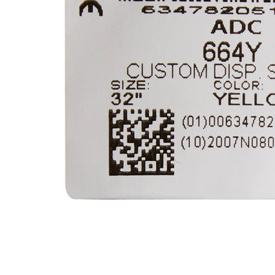 Proscope Disposable Stethoscope, Binaural, Yellow, 22" -Case of 50