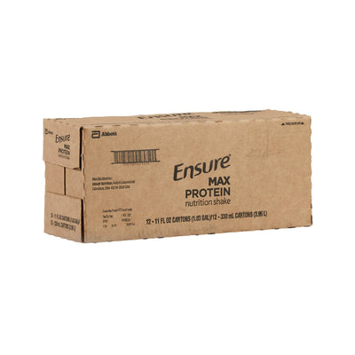 Ensure Max Protein Nutrition Shake, Vanilla, 11 oz. Carton -Case of 12