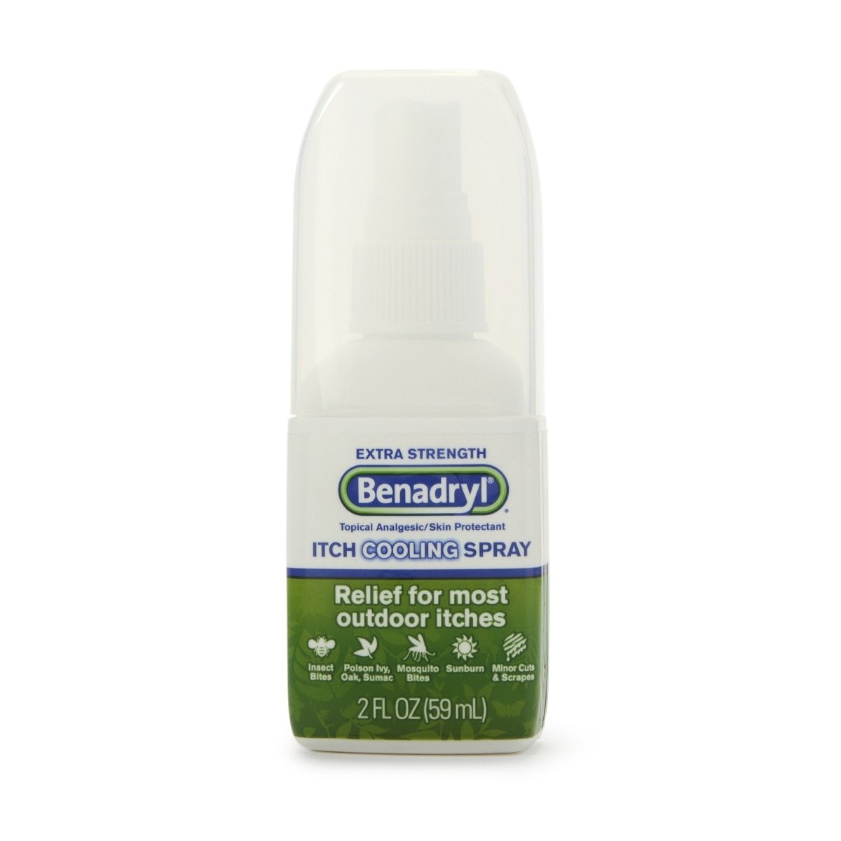 Benadryl Diphenhydramine / Zinc Acetate Itch Relief Spray - 459547_EA - 1