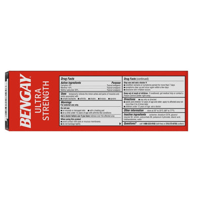 Bengay Ultra Strength Topical Pain Relief - 861389_CS - 3