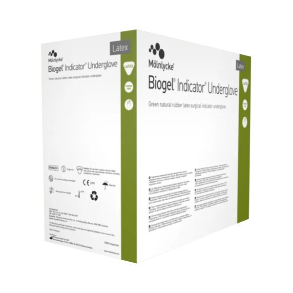 Biogel Indicator Underglove, Green - 359960_BX - 2