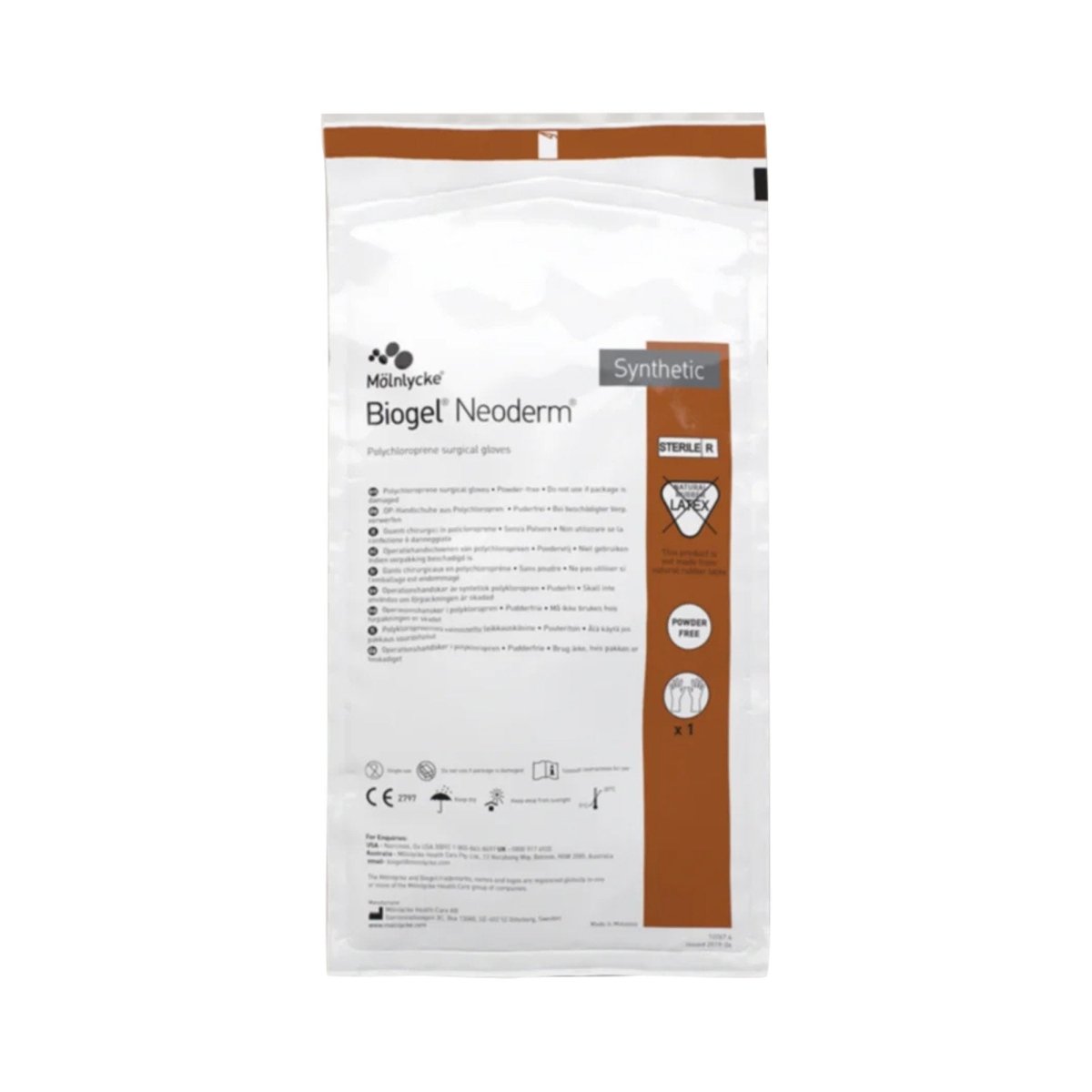 Biogel Neoderm Polyisoprene Surgical Gloves - 738663_EA - 2