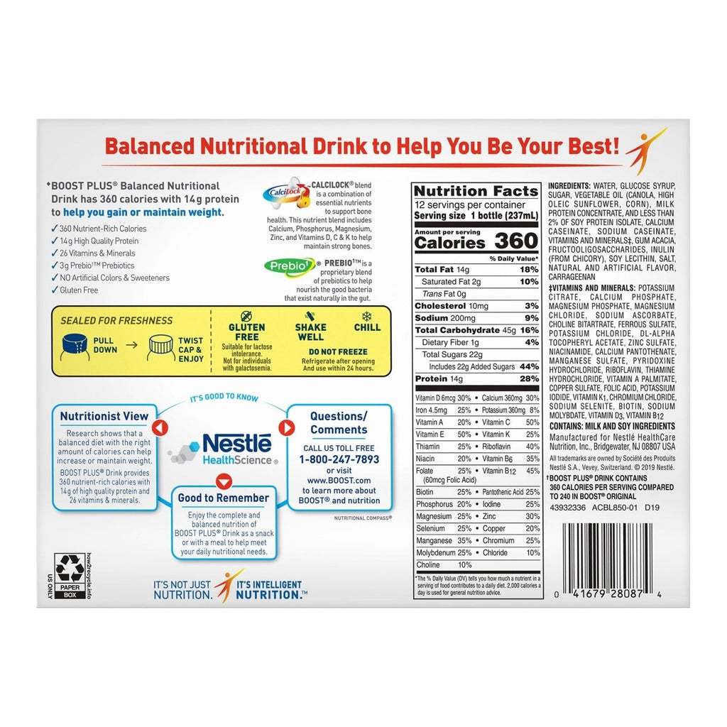 Boost Plus Nutritional Drink