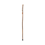 Brazos Hickory Hiking Staff, 48-Inch Height, Brown - 1149580_EA - 1