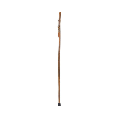 Brazos Hickory Hiking Staff, 55-Inch Height, Brown - 1149581_EA - 1