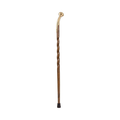 Brazos Oak Hiking Staff, 37-Inch Height, Brown - 1149591_EA - 1