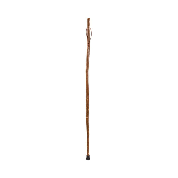 Brazos Sassafras Print Wood Hiking Staff, 55-Inch Height, Brown - 1149584_EA - 1