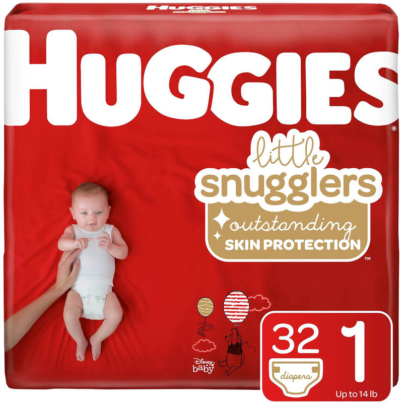 Huggies Little Movers Disposable Baby Diaper, Moderate Absorbency - Size 6