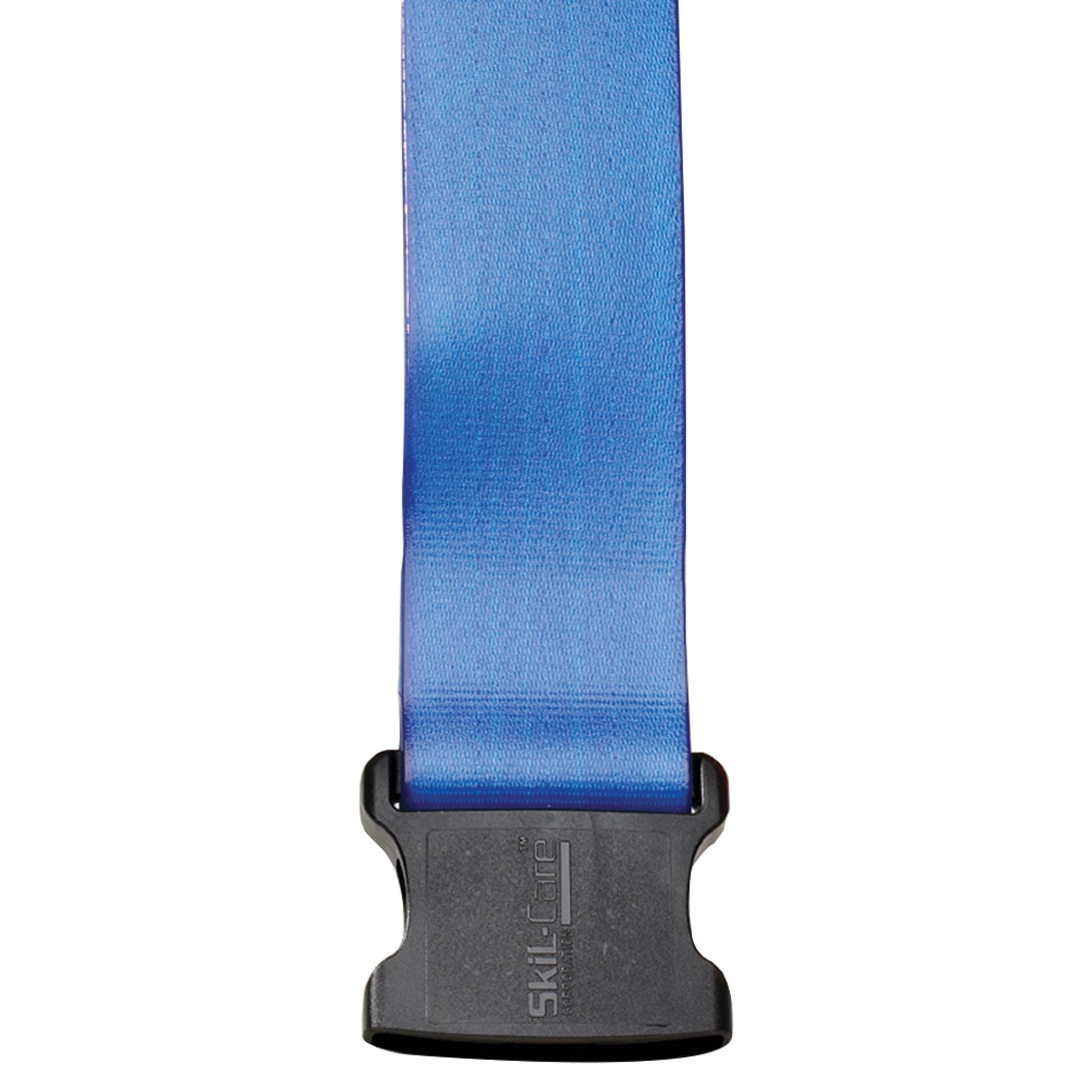 SkiL-Care PathoShield Gait Belt, Blue, 72 Inch -Each