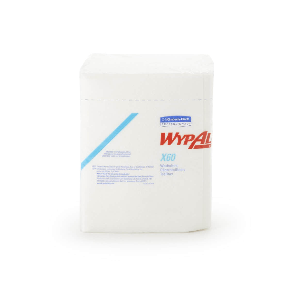 WypAll X60 Washcloths -Case of 560