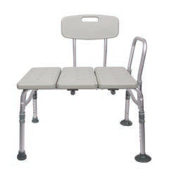 McKesson Aluminum Transfer Bench with Reversible Back -Each