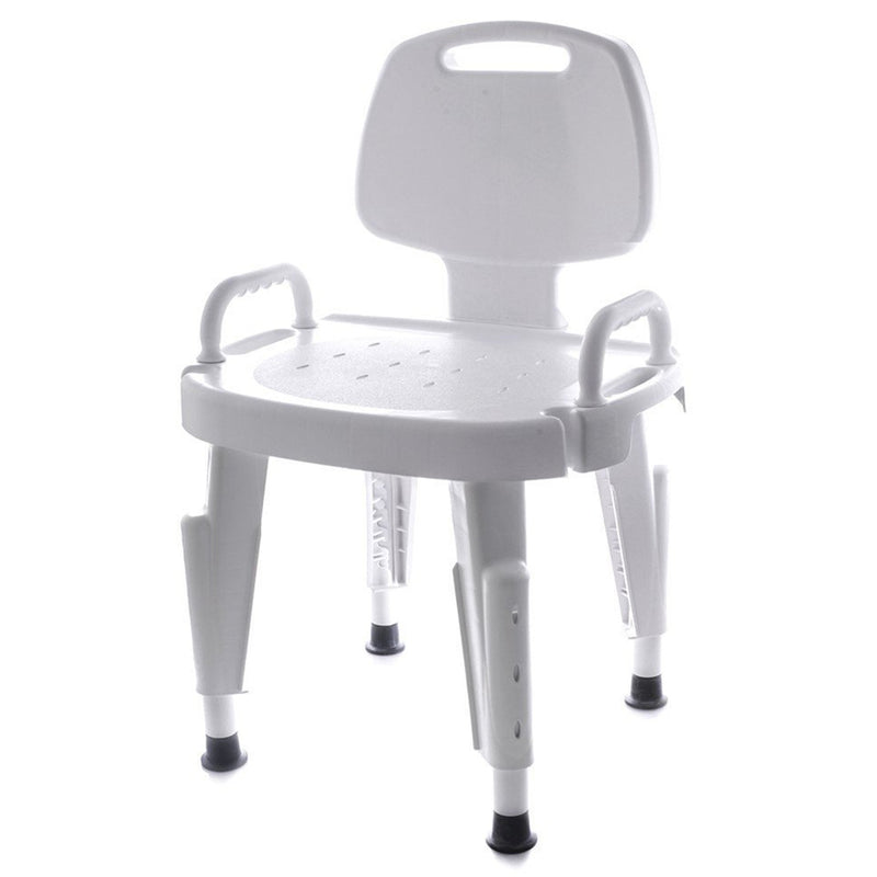 Maddak Adjustable Shower Seat with Arms and Back -Each